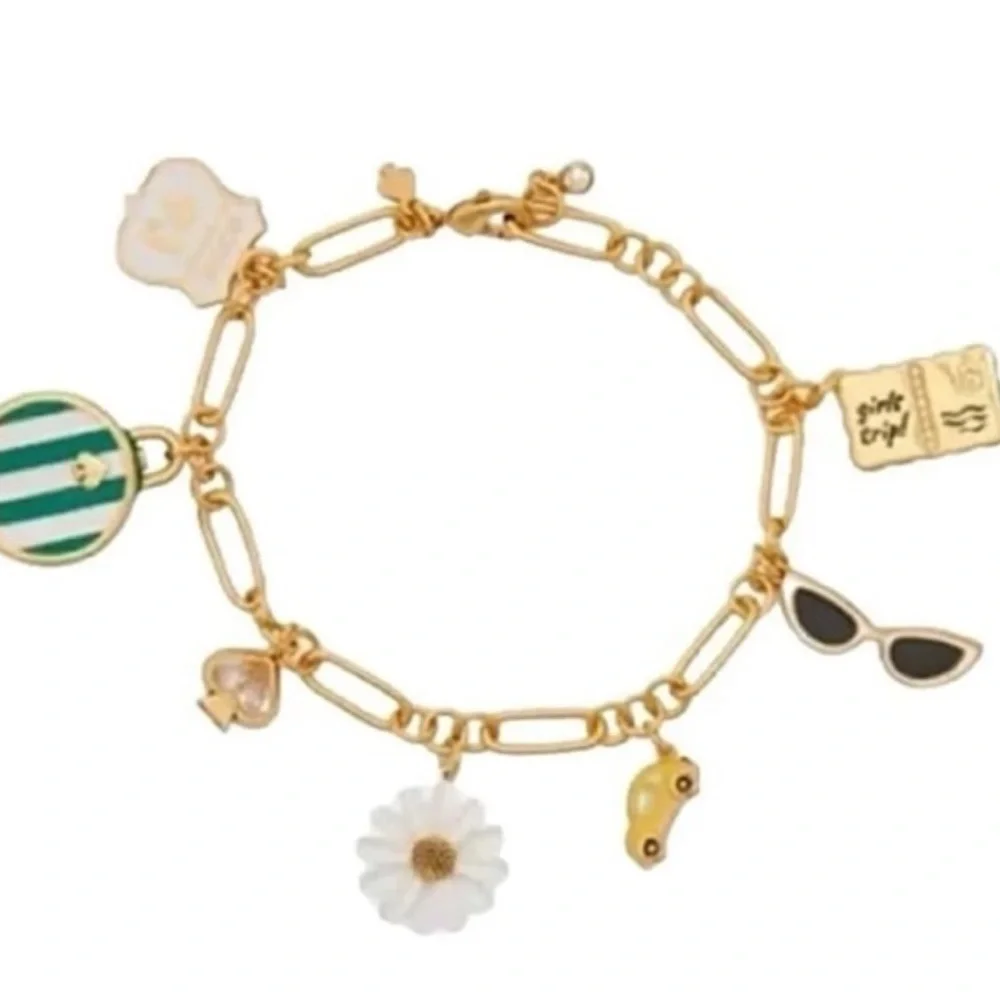$148 Kate Spade‎ away we go Charm Bracelet NWT - Picture 7 of 7